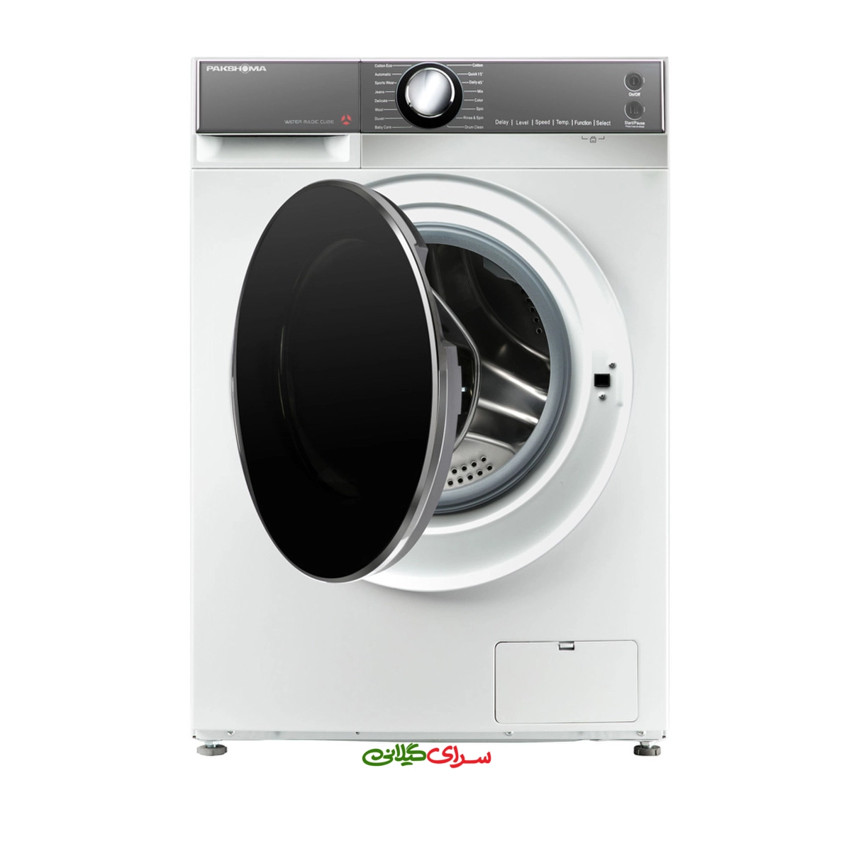 ماشین لباسشویی 9 کیلوگرمی اینورتر دار پاکشوما مدل BWF-40108