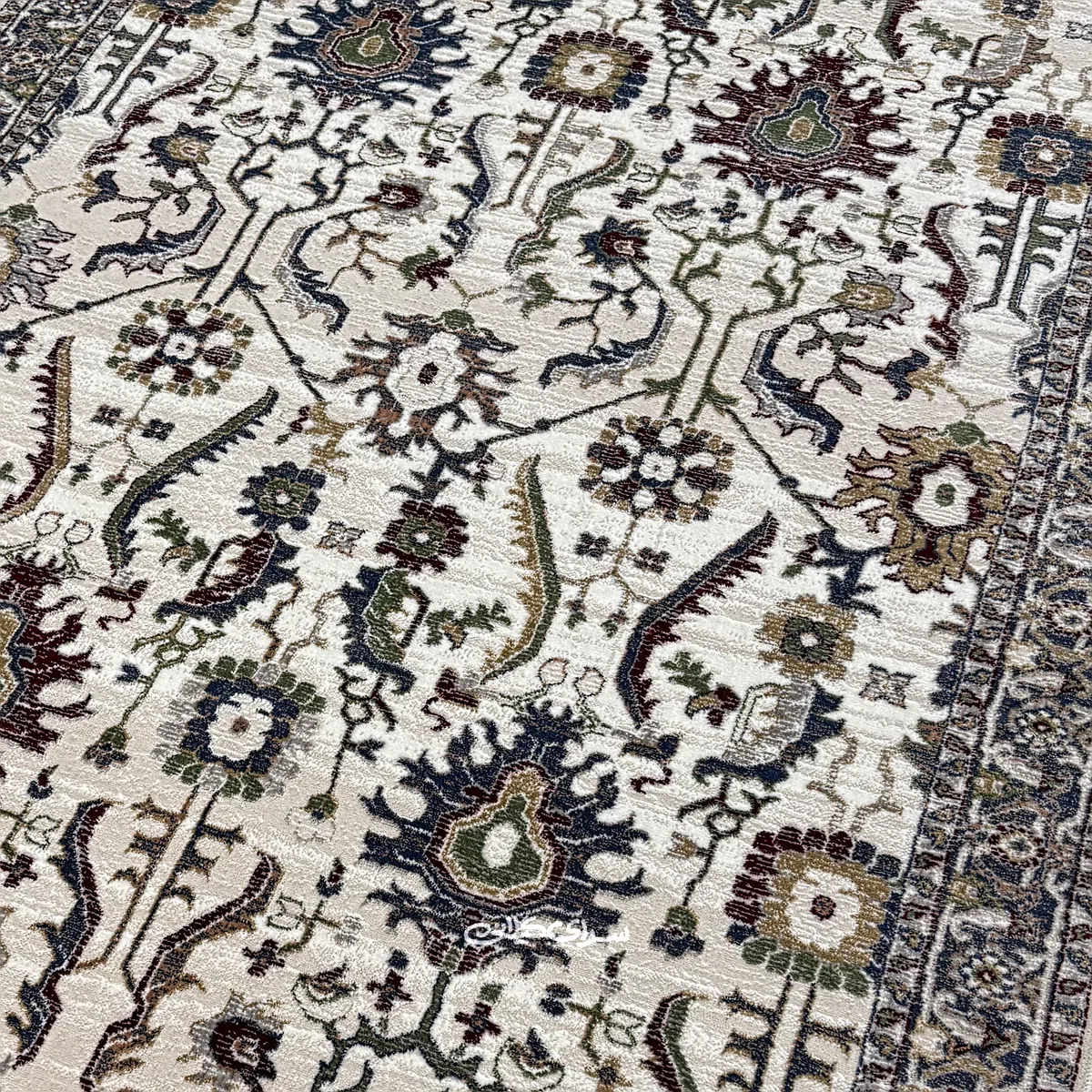 فرش ماشینی نقش کهن کلکسیون هانا480 شانه تراکم 1200 کد 100243