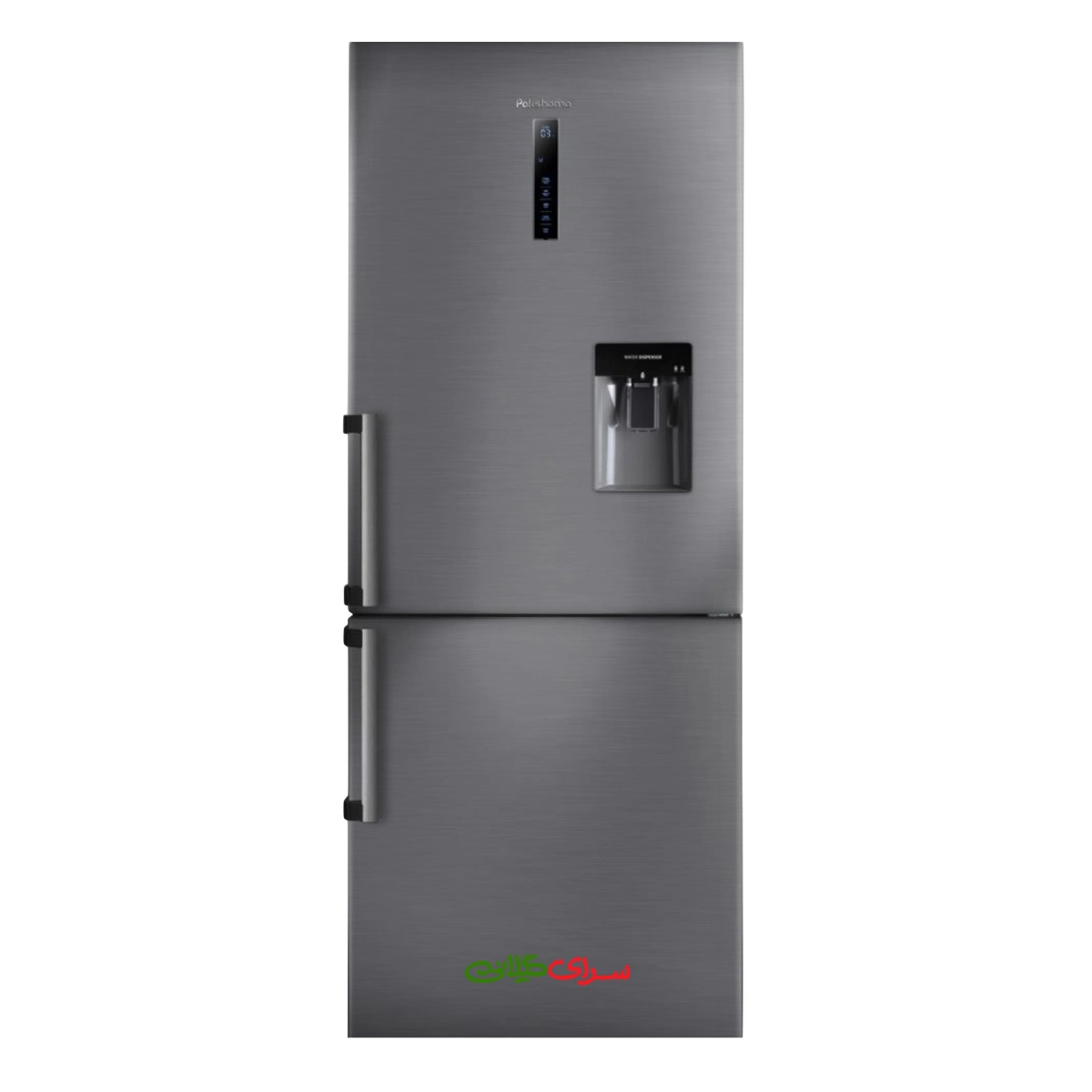یخچال فریزر کمبی نو فراست استیل اینوکس پاکشوما مدل BMF RCP496iX_N1