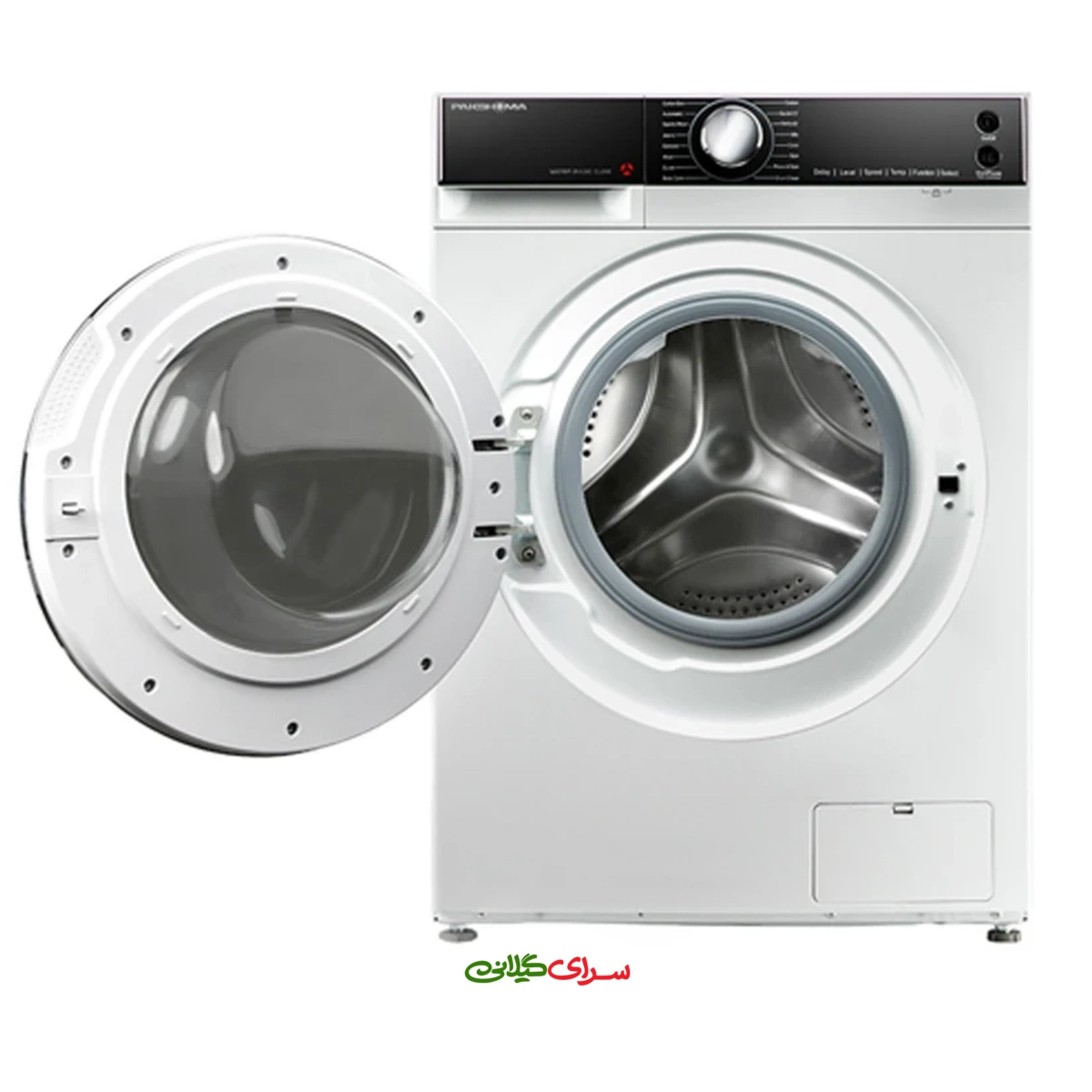 ماشین لباسشویی 8 کیلو گرمی اینورتر دار پاکشوما مدل BWF-40828