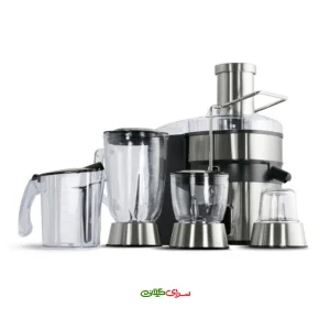 آبمیوه گیری 1.5 لیتری 4 کاره 5 سرعته ویلز مدل VL5030