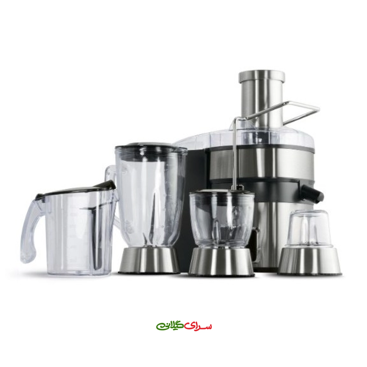 آبمیوه گیری 1.5 لیتری 4 کاره 5 سرعته ویلز مدل VL5030