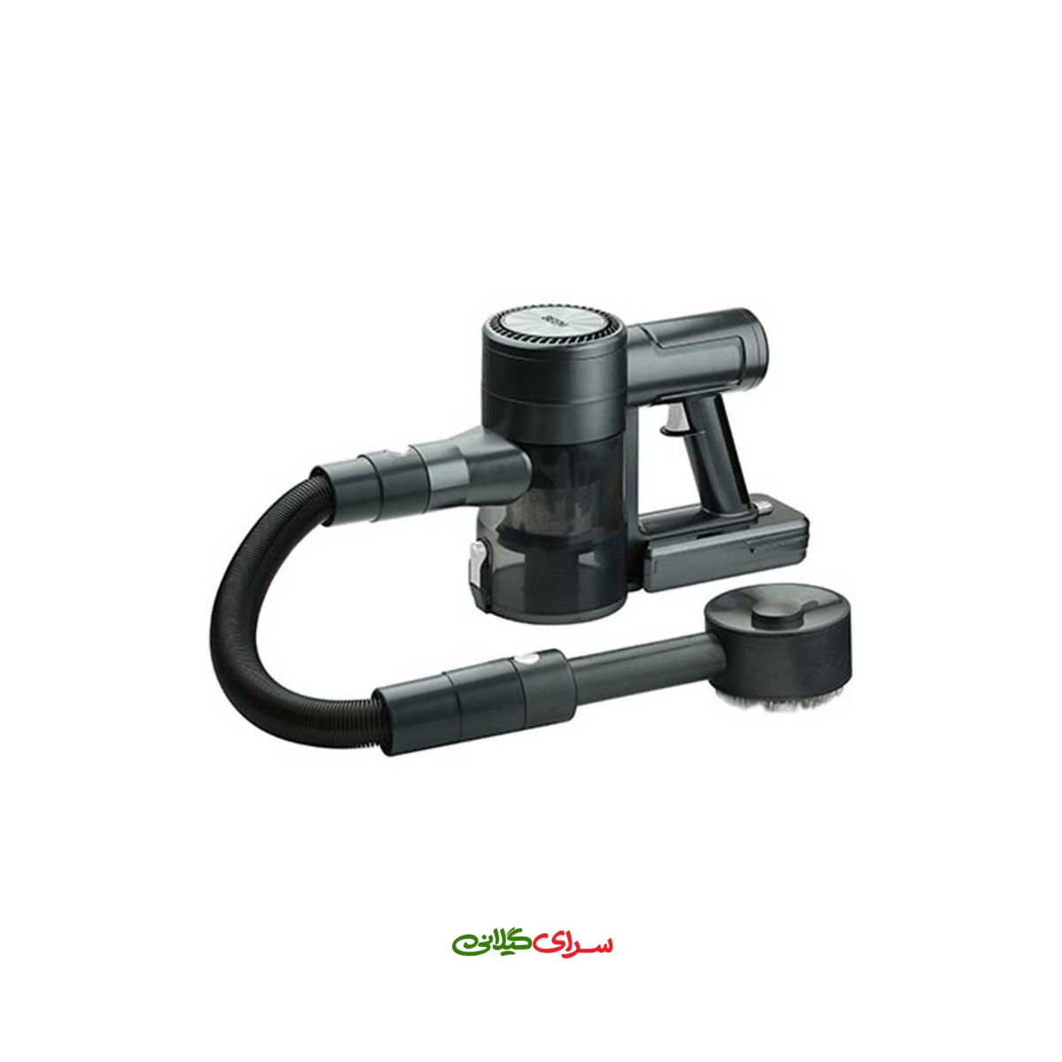جارو شارژی ایستاده 350 وات مشکی خاکستری بیم مدل DUSTREX 40201