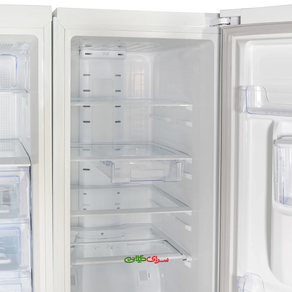 یخچال فریزر ساید دوقلو نو فراست نیمه اتوماتیک سیلور التتو مدل NF6020 DNI