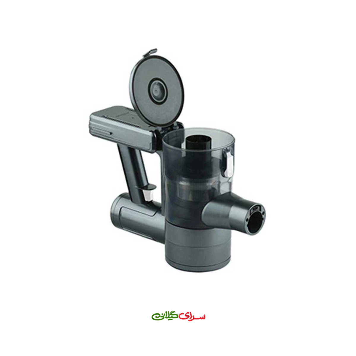 جارو شارژی ایستاده 350 وات مشکی خاکستری بیم مدل DUSTREX 40201