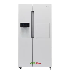 یخچال فریزر ساید بای ساید 35 فوت اسنوا مدل هارمونی S2DI-L310W