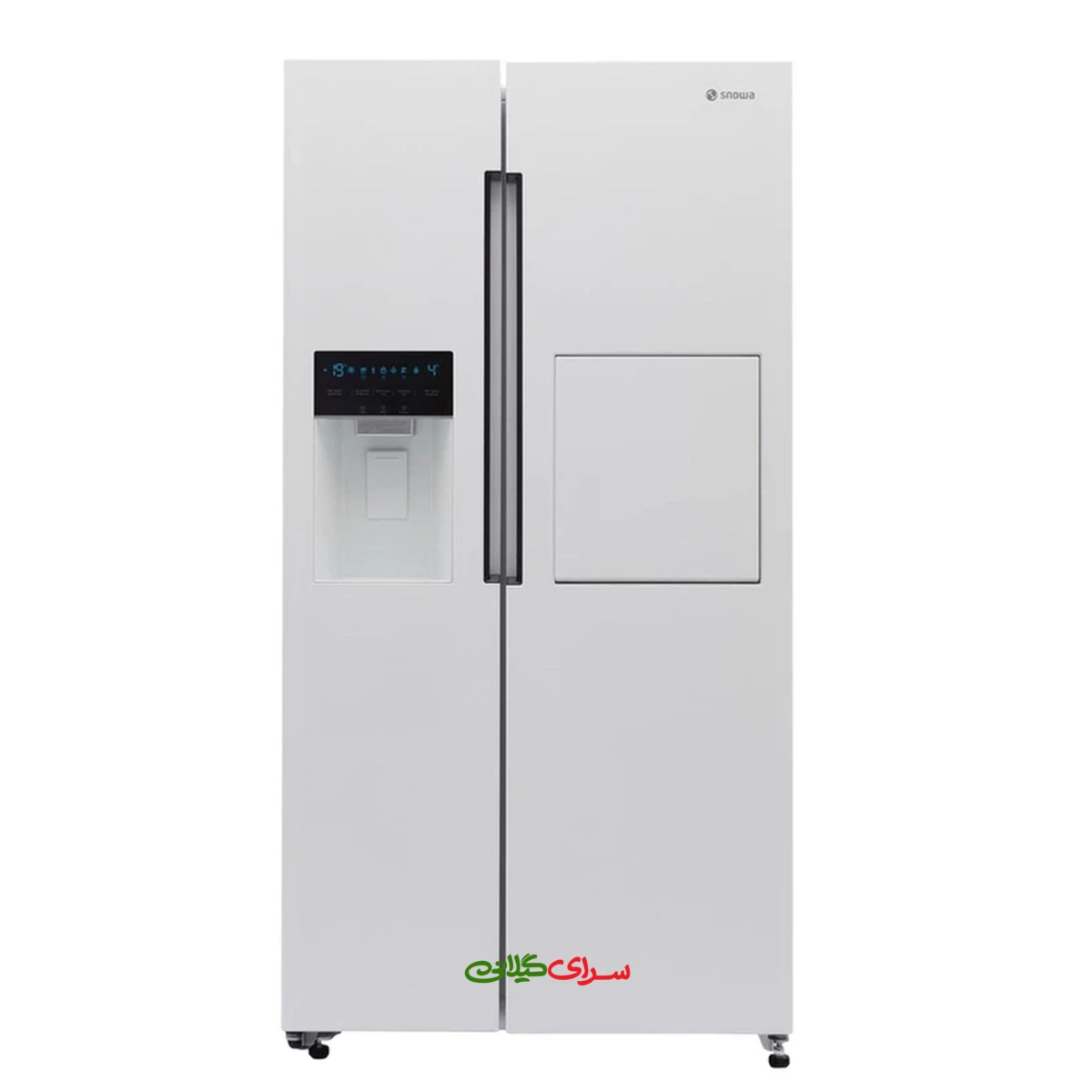 یخچال فریزر ساید بای ساید 35 فوت اسنوا مدل هارمونی S2DI-L310W