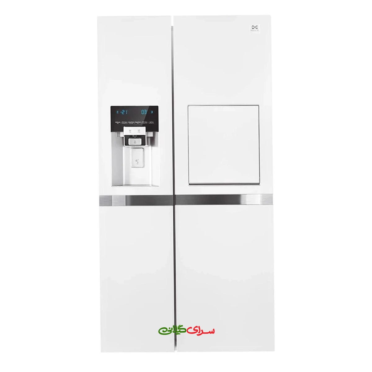 یخچال فریزر ساید بای ساید 35 فوت نو فراست سفید دوو مدل sxi20-31w