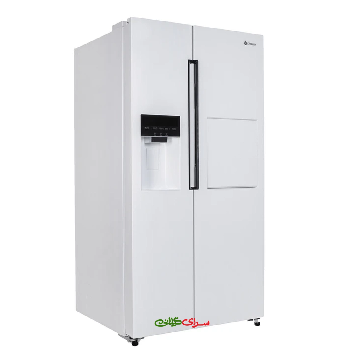 یخچال فریزر ساید بای ساید 35 فوت اسنوا مدل هارمونی S2DI-L310W