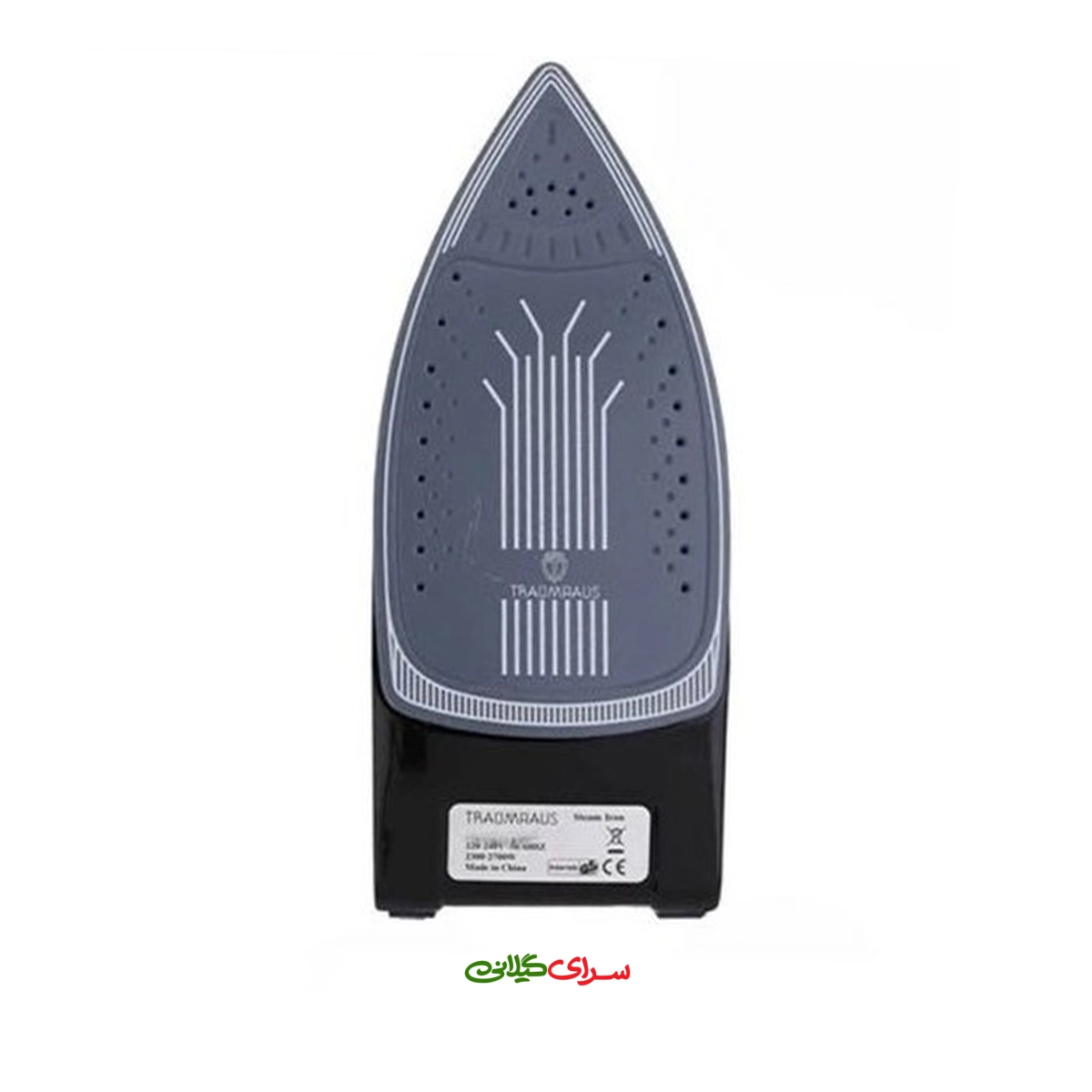 اتو بخار 3000 وات سبز مشکی کفی نانو سرامیک ترام هاوس مدل SI-60280 C