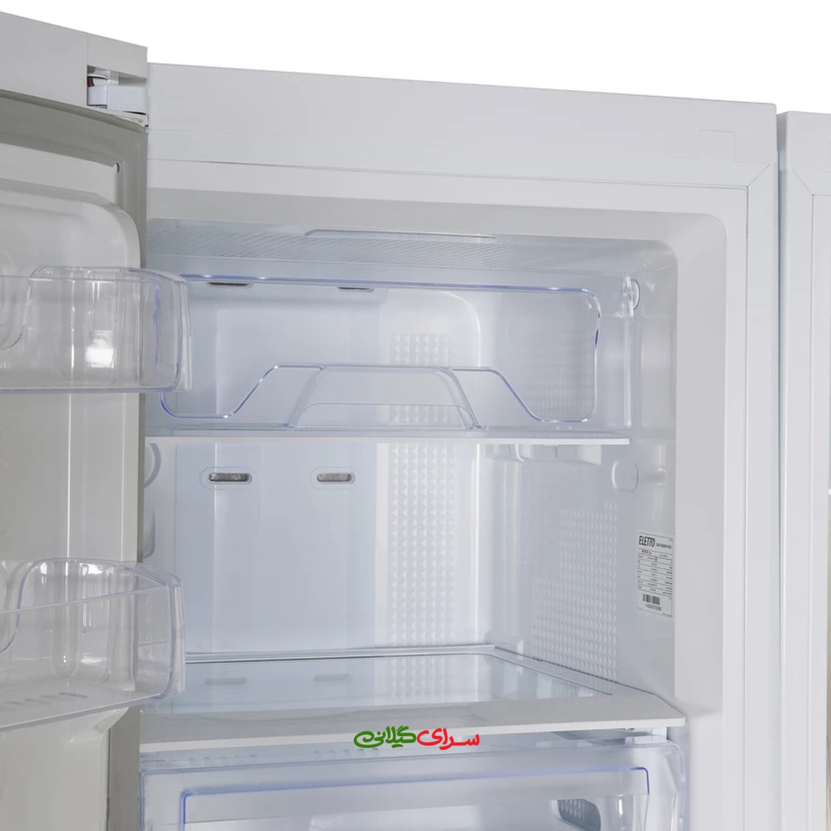 یخچال فریزر ساید دوقلو نو فراست نیمه اتوماتیک سیلور التتو مدل NF6020 DNI