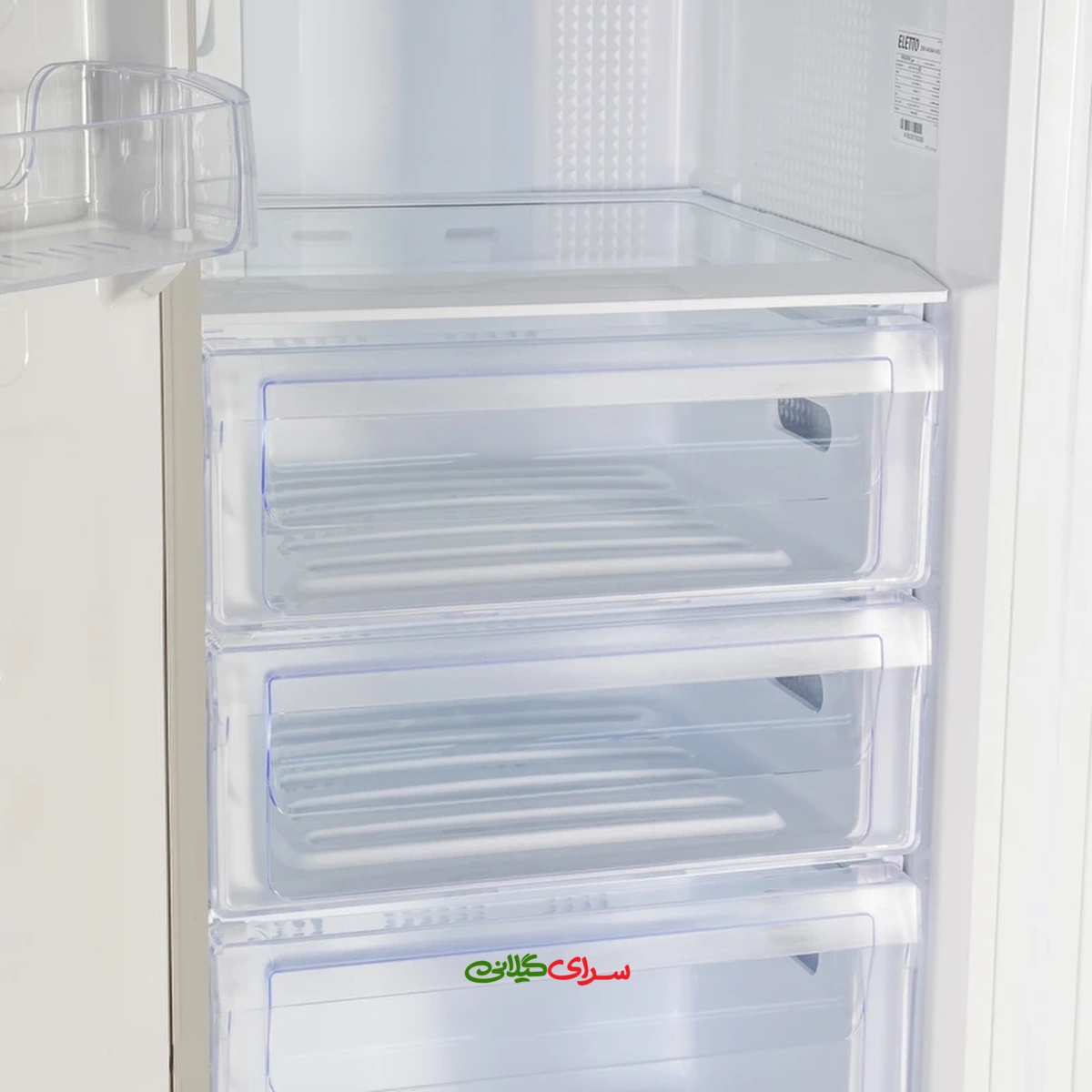 یخچال فریزر ساید دوقلو نو فراست نیمه اتوماتیک سیلور التتو مدل NF6020 DNI