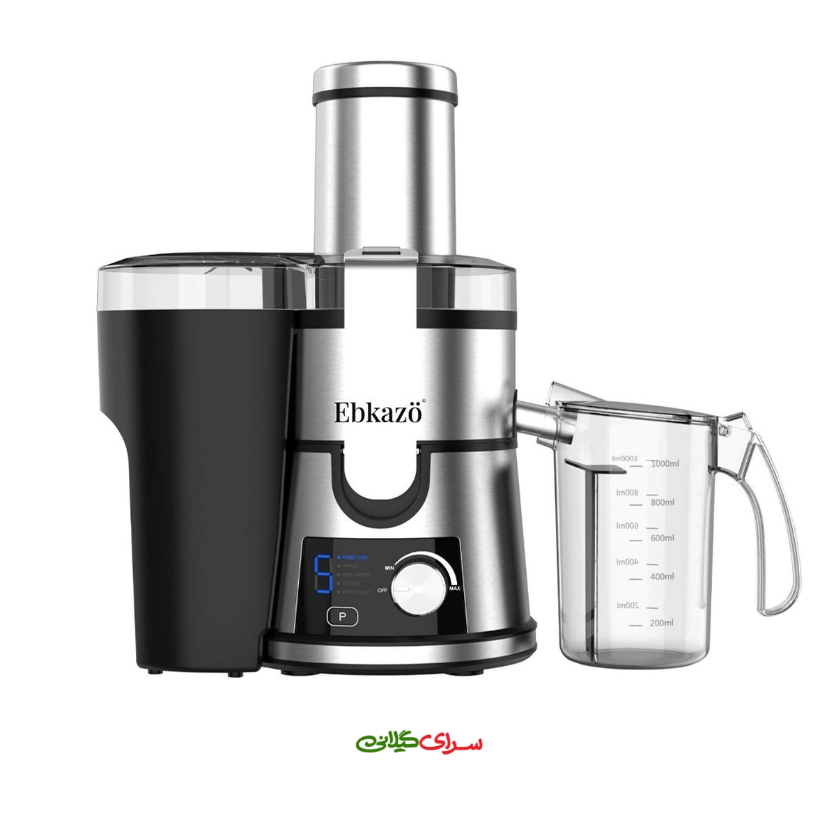 آبمیوه گیری 2.4 لیتری 3 کاره ابکازو مدل FJ1215