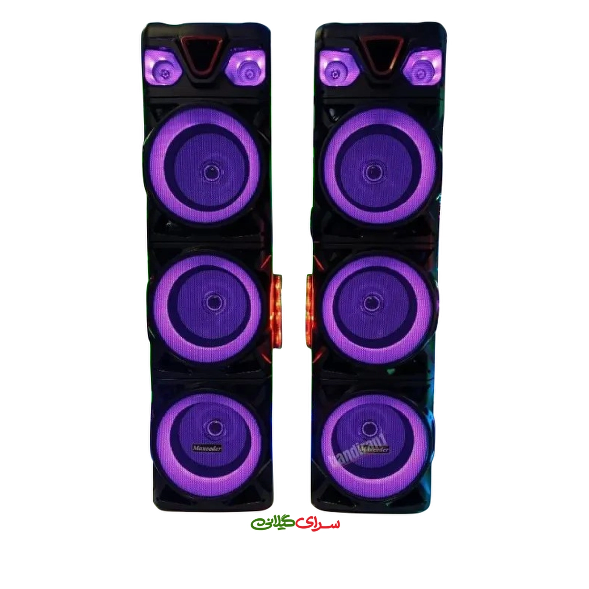 اسپیکر پارتی لایت 6 ساب 10 اینچ بلوتوث دار مکسیدر مدل AL-326 LP5