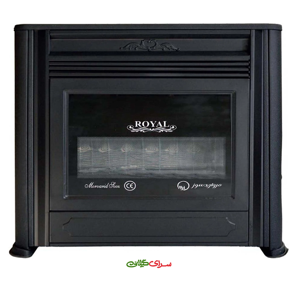 بخاری گازی طرح مروارید سوز شرق رویال مدل 12000