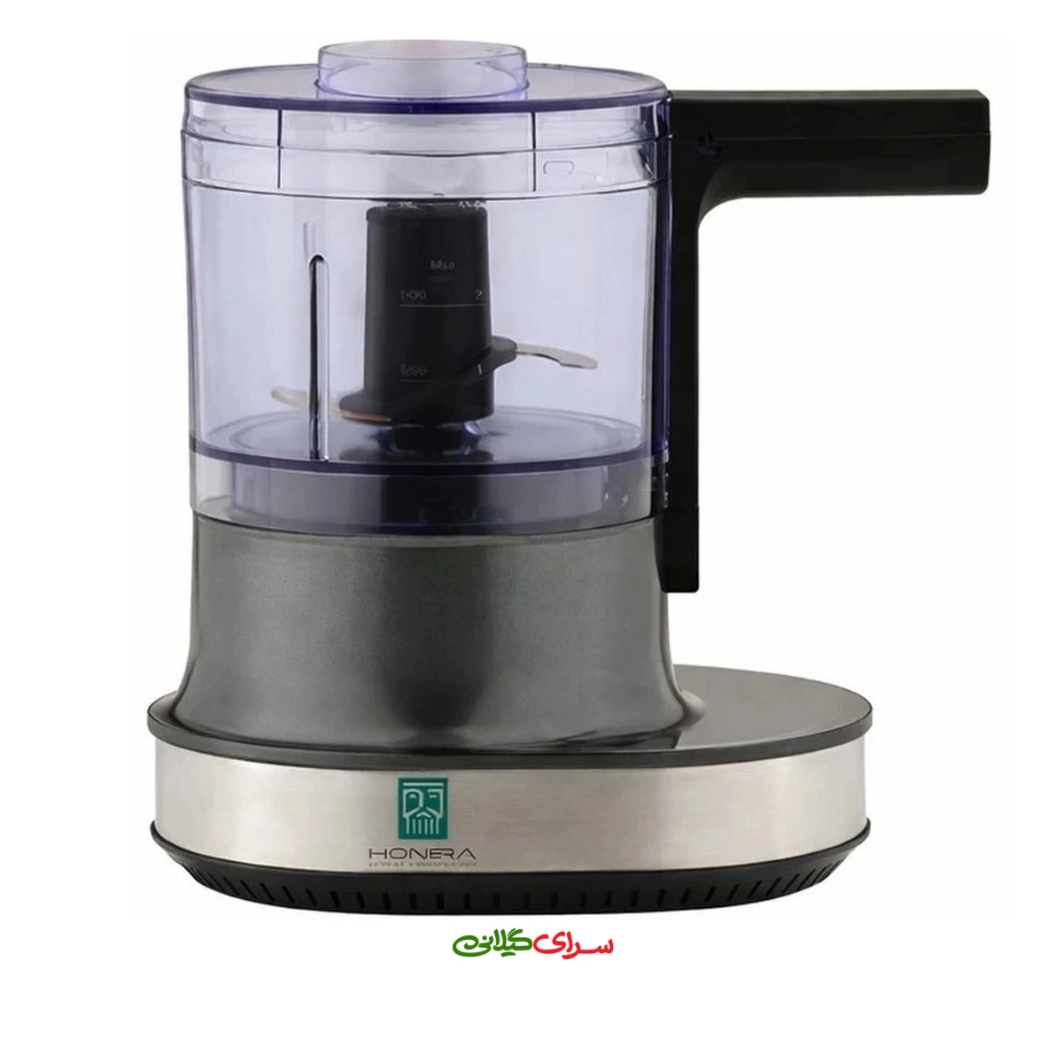 خرد کن 0.5 لیتری تک کاره مشکی استیل هونیرا مدل CHS-571