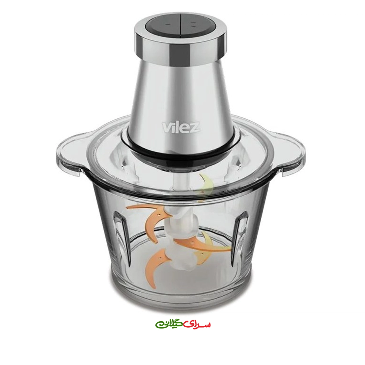 خرد کن 3 لیتری 6 تیغه دو سرعته پیرکس استیل ویلز مدل VL-6033 S