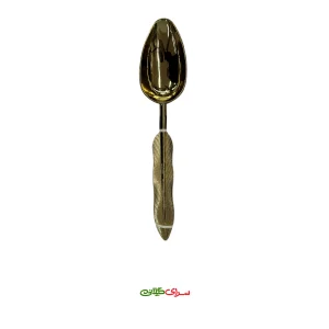 قاشق آجیل خوری بدیس پر استیل طلایی کد 309002