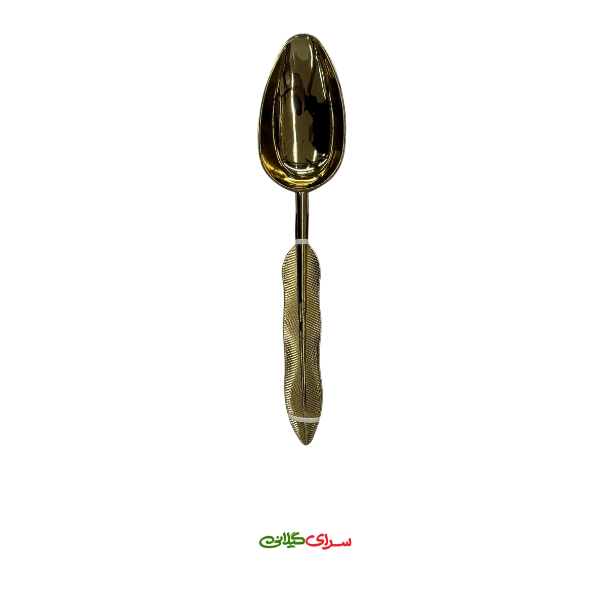 قاشق آجیل خوری بدیس پر استیل طلایی کد 309002