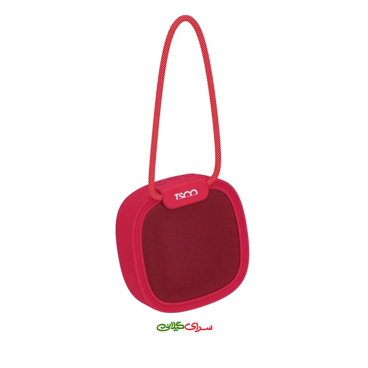 اسپیکر شارژی بلوتوثی قابل حمل قرمز تسکو مدل TS23352