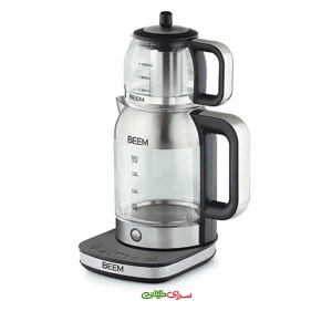 چای ساز رو همی 2 لیتری پیرکس مشکی بیم مدل PURECHAI30101
