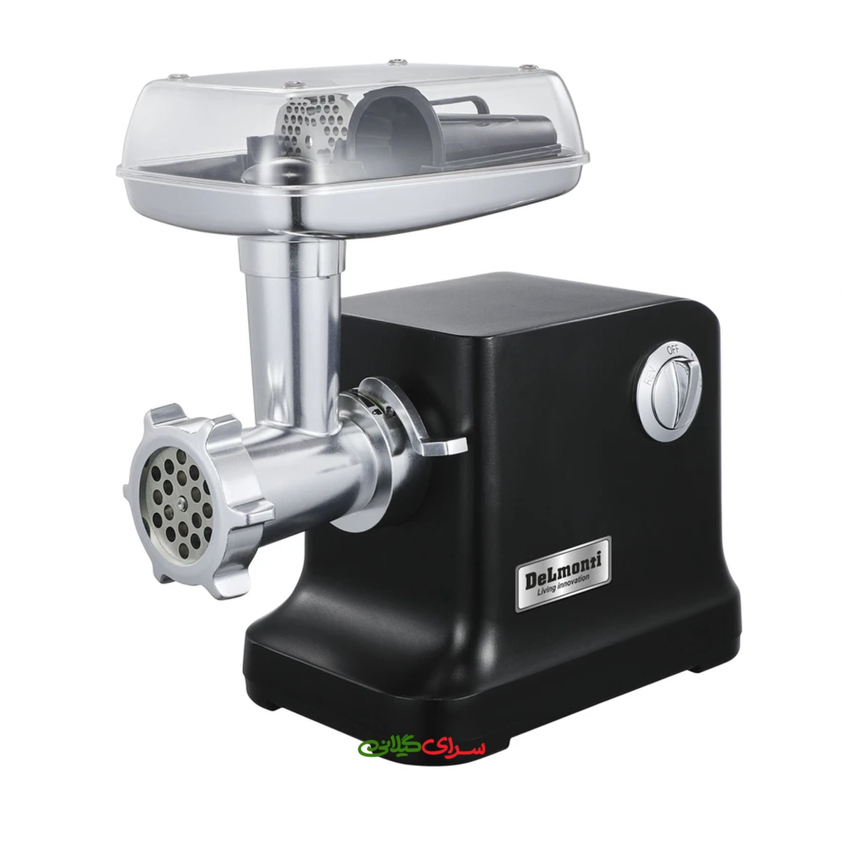 چرخ گوشت 3000 وات مشکی استیل دلمونتی مدل DL355
