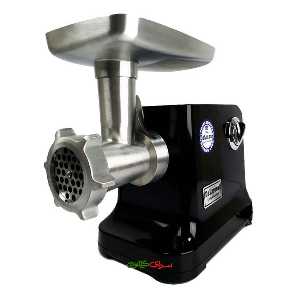 چرخ گوشت 3000 وات مشکی استیل دلمونتی مدل DL355