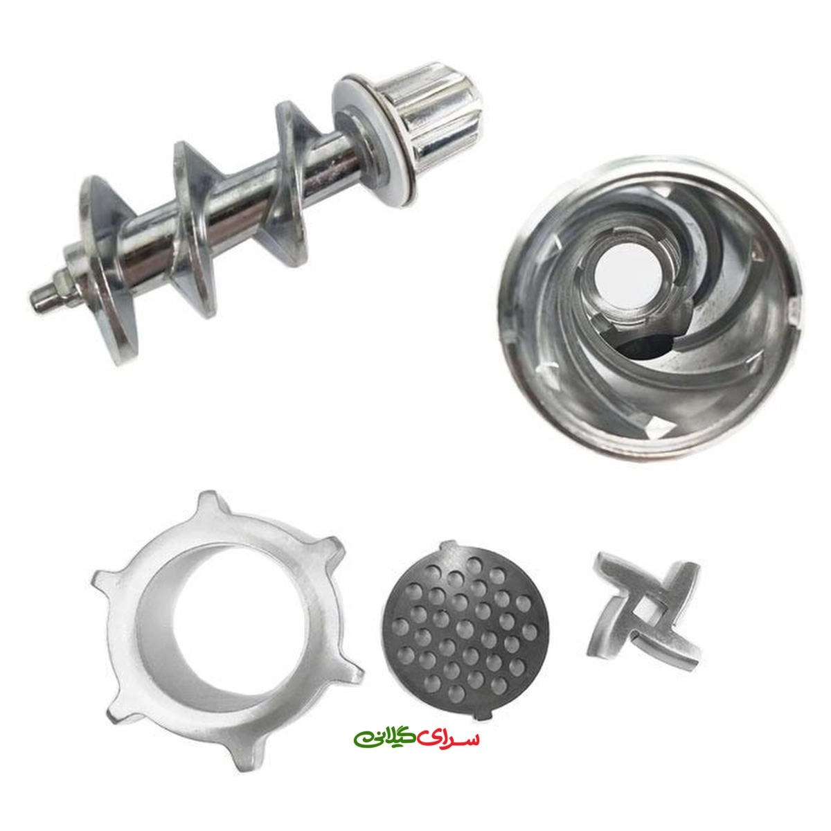 چرخ گوشت 3000 وات مشکی استیل دلمونتی مدل DL355