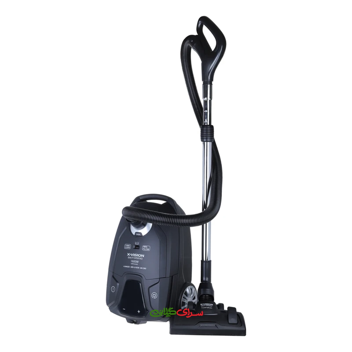 جارو برقی 1600 وات دیجیتال مشکی طوسی ایکس ویژن مدل VC-5055