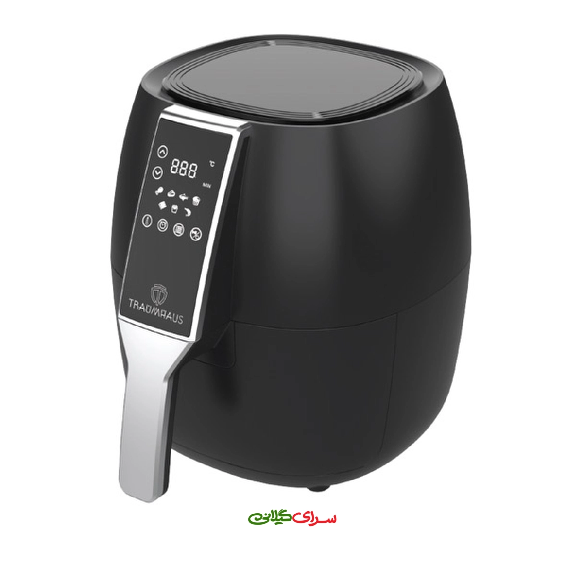 سرخ کن 3.5 لیتری فن 11 پره دیجیتال مشکی ترام هاوس مدل 25350