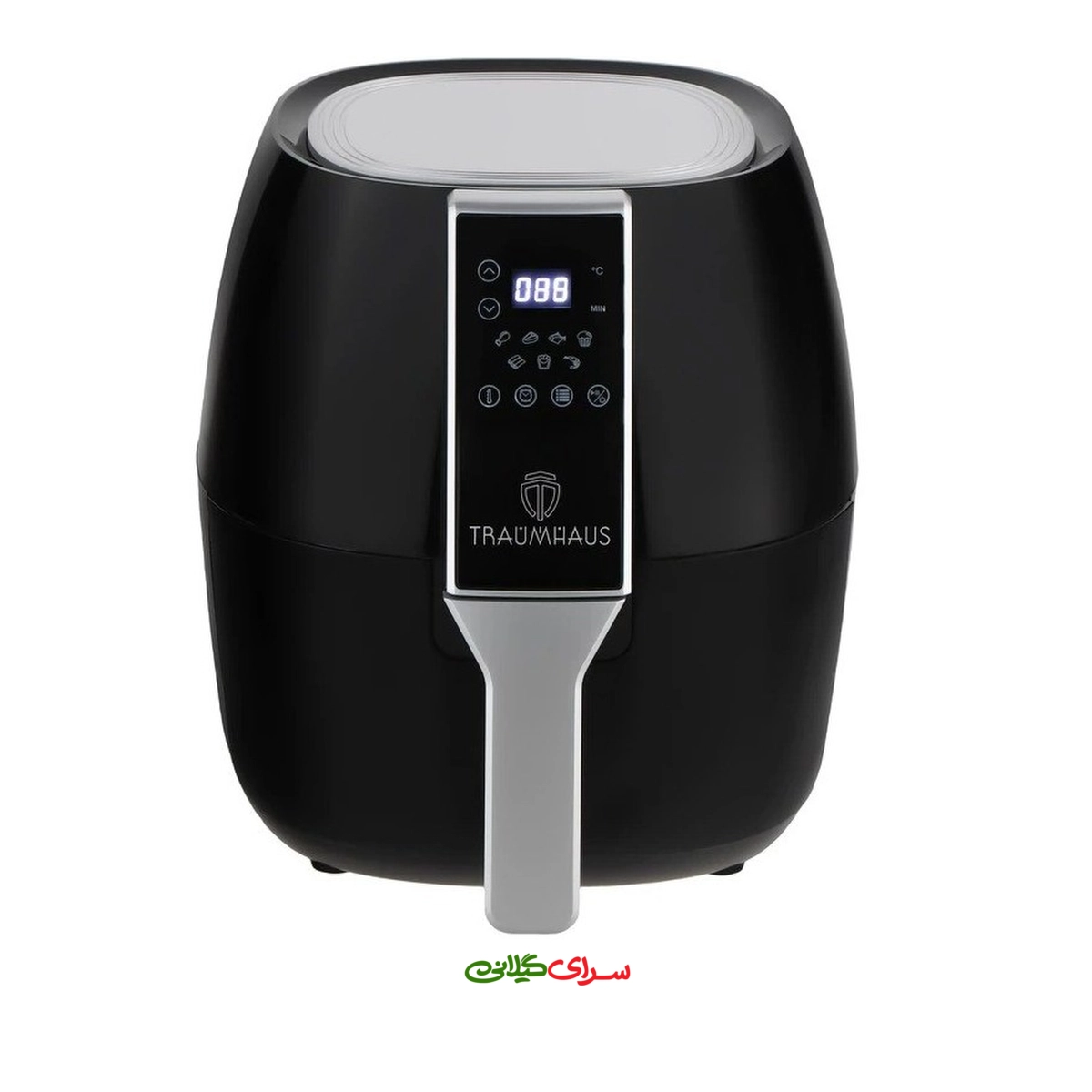 سرخ کن 3.5 لیتری فن 11 پره دیجیتال مشکی ترام هاوس مدل 25350