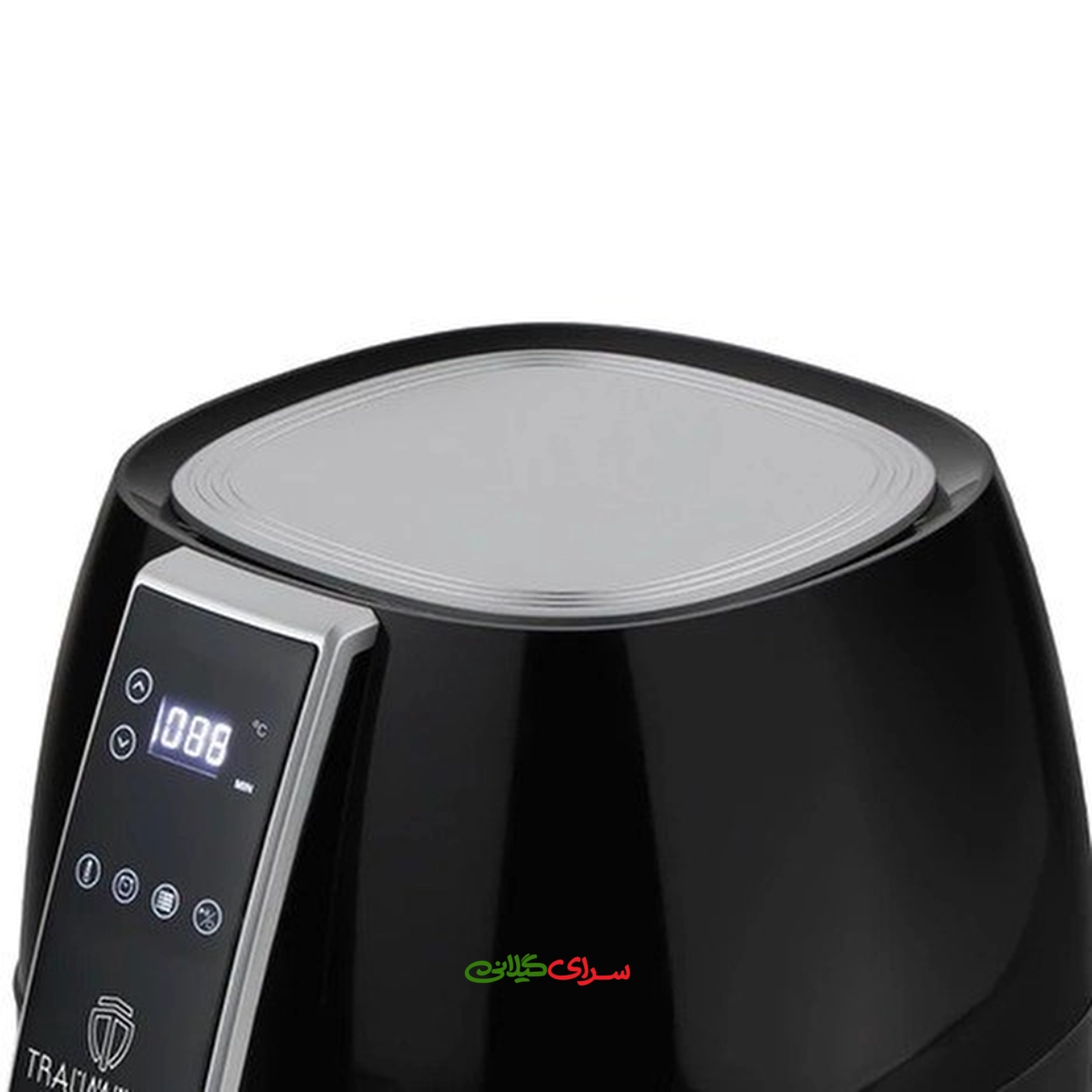 سرخ کن 3.5 لیتری فن 11 پره دیجیتال مشکی ترام هاوس مدل 25350
