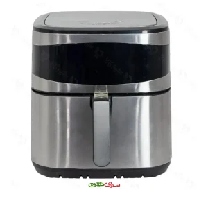 سرخ کن 8.8 لیتری 2 المنت استیل مشکی کوئین هوم مدل QH-2920