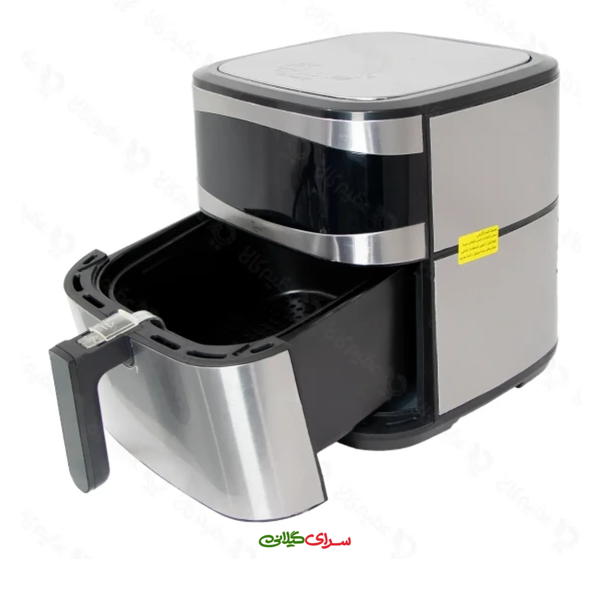 سرخ کن 8.8 لیتری 2 المنت استیل مشکی کوئین هوم مدل QH-2920
