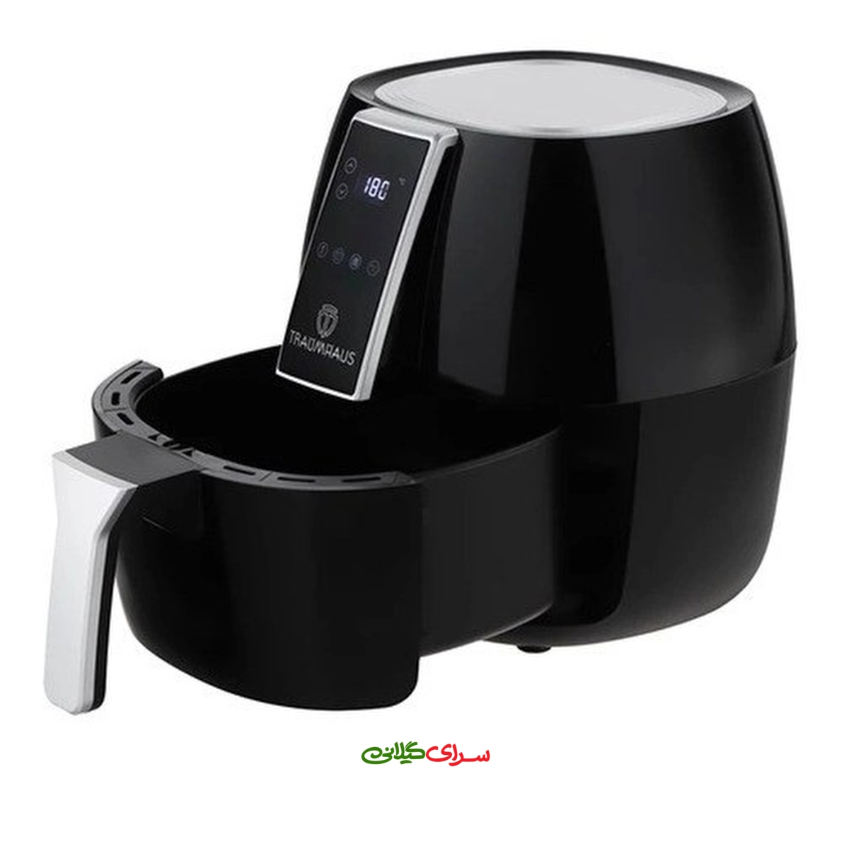 سرخ کن 3.5 لیتری فن 11 پره دیجیتال مشکی ترام هاوس مدل 25350