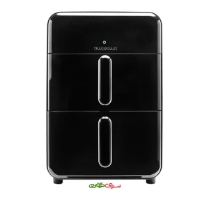سرخ کن بدون روغن 14 لیتری دو مخزنه مشکی ترام هاوس مدل AF1000B