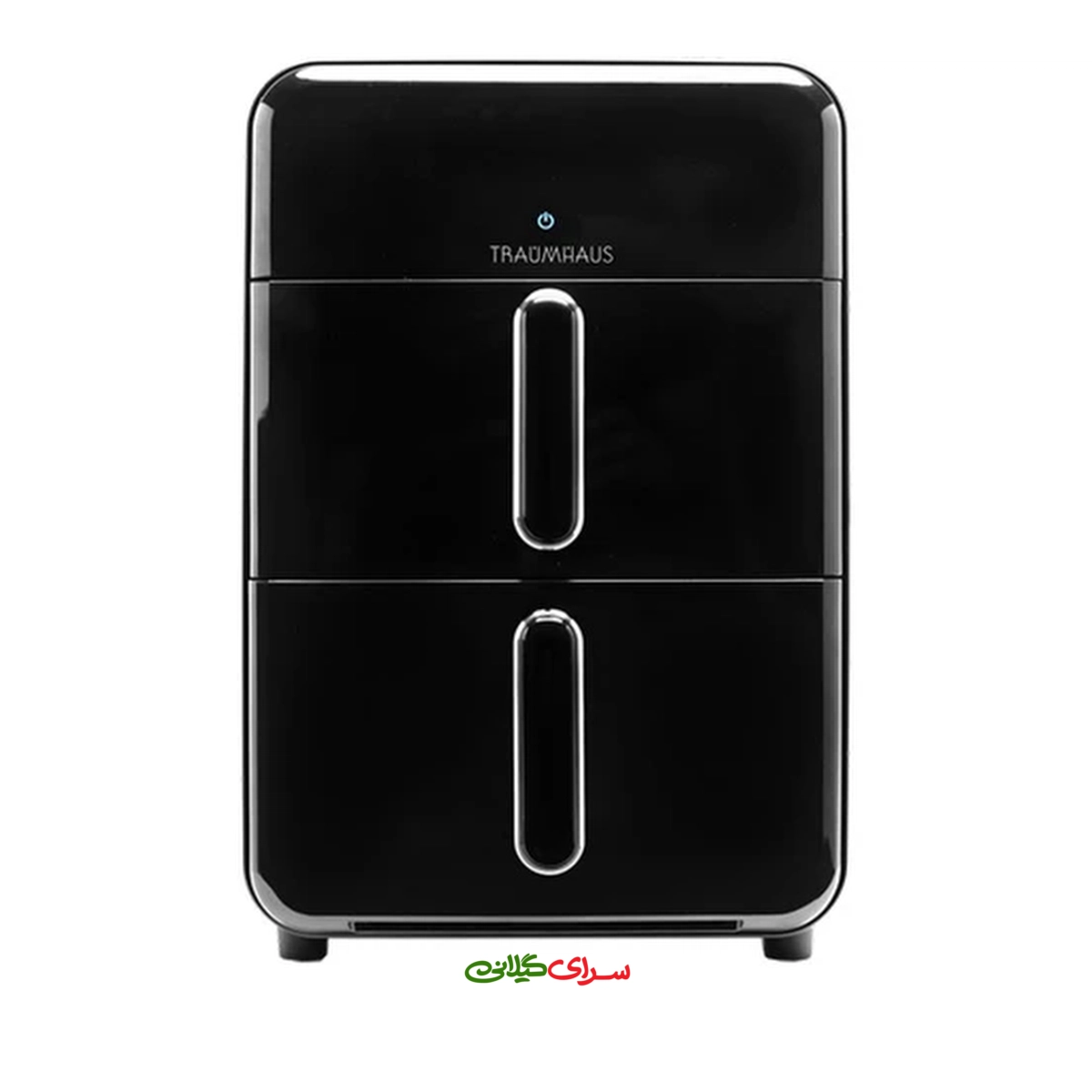 سرخ کن بدون روغن 14 لیتری دو مخزنه مشکی ترام هاوس مدل AF1000B