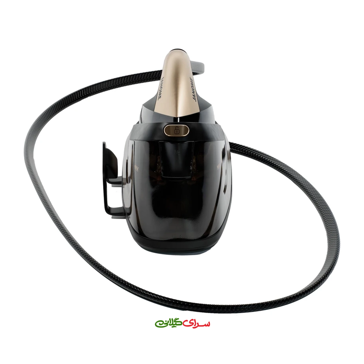 اتو بخار گر 1600 وات کفی AIRGLIDE بژ مشکی ژانومه مدل GH2550
