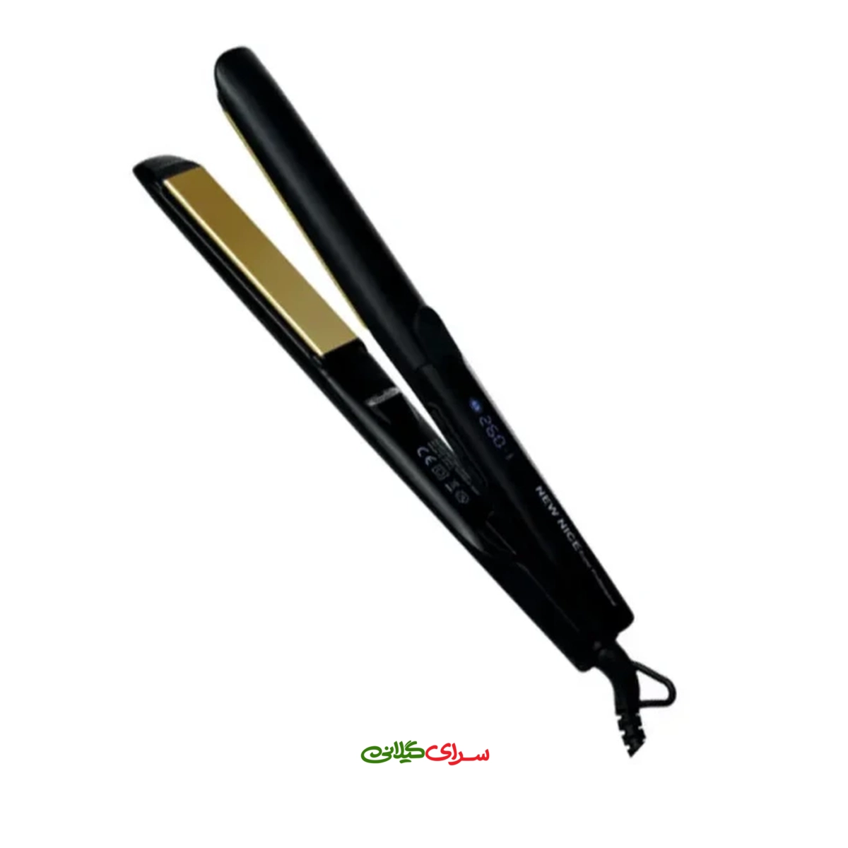 اتو مو صاف کننده حرفه ای کراتین نیونایس مدل NW-2222