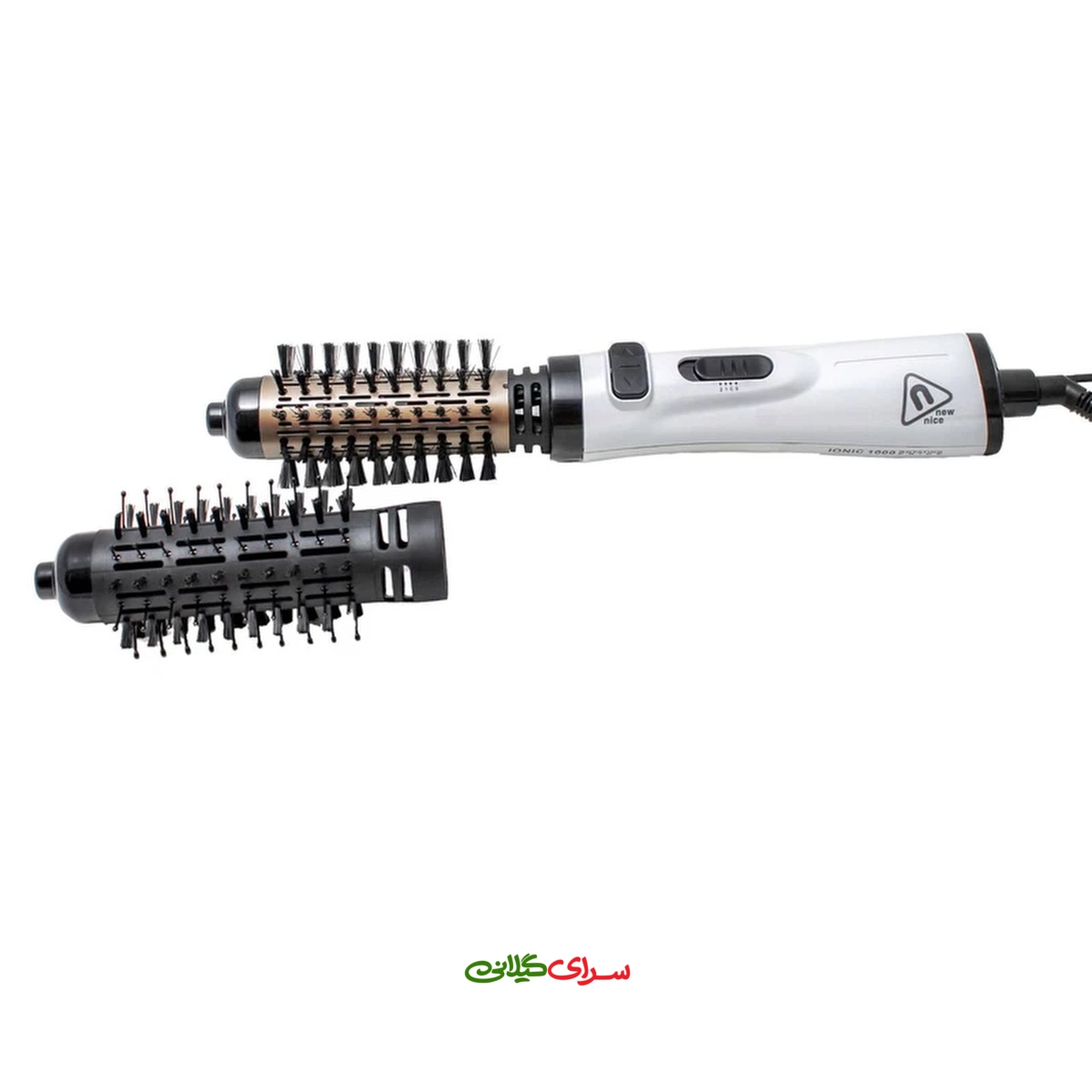 اتو سشوار برس دار چرخشی آیونیک نیوینایس مدل NW-1123
