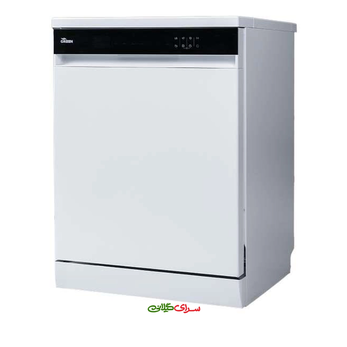 ماشین ظرفشویی 16 نفره 3 سبد سفید گرین مدل GDW1616A