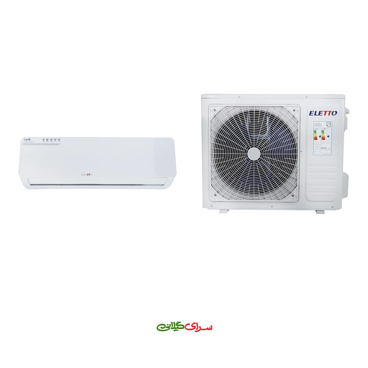 کولر گازی اسپلیت 30000 التتو مدل 410-T1