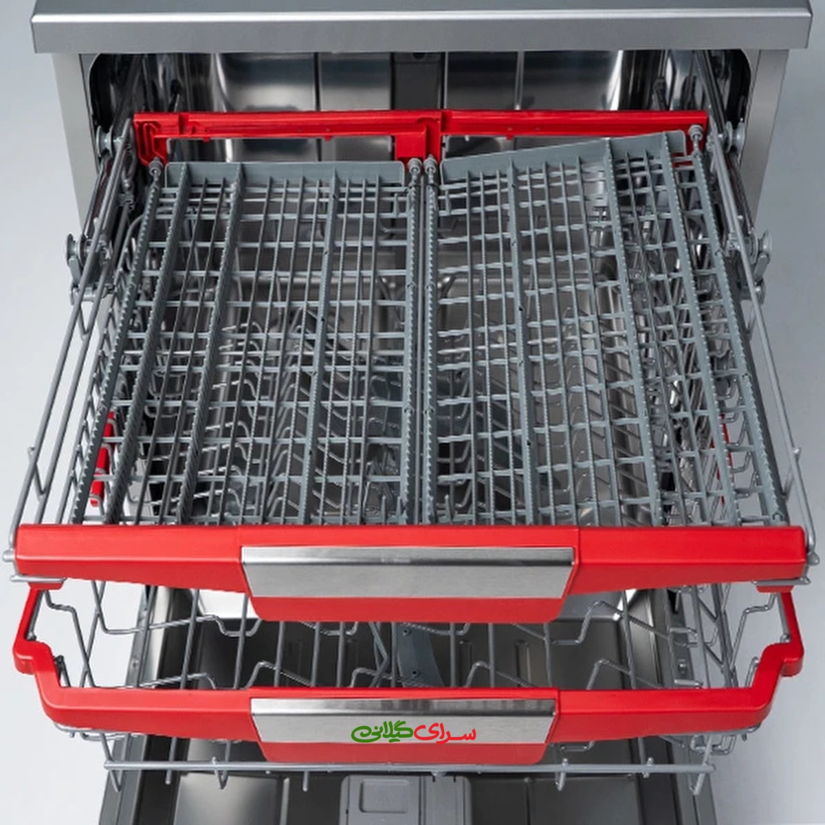 ماشین ظرفشویی 16 نفره 3 سبد سیلور گرین مدل GDW1616A-S