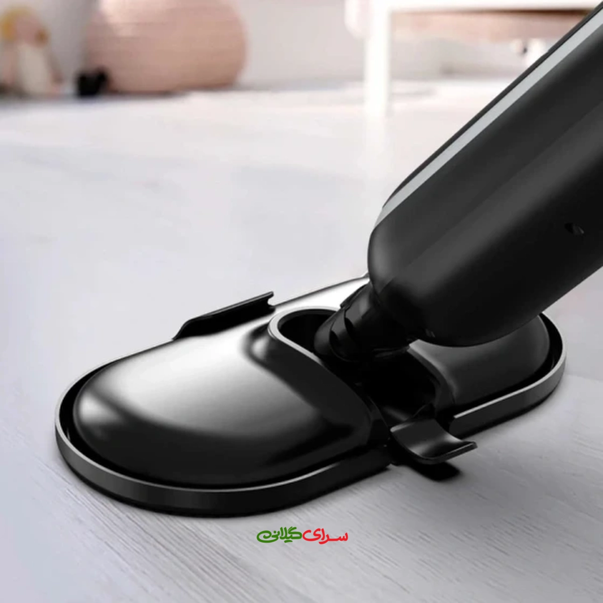 تی بخار شور 1300 وات ایستاده دسته عصایی مشکی ژانومه مدل CM 1830