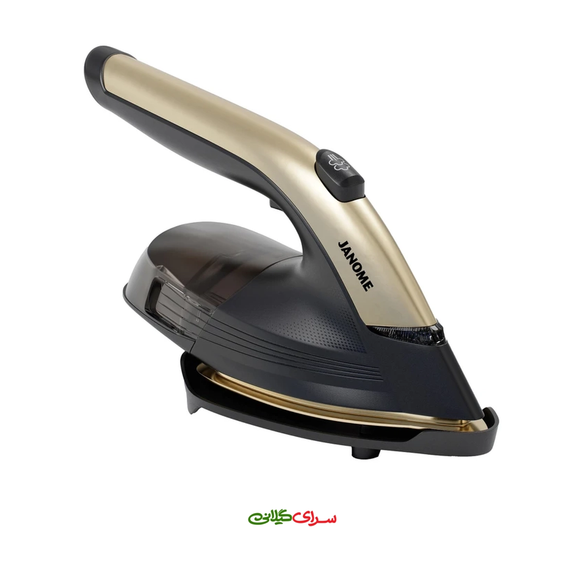اتو بخار گر 1600 وات کفی AIRGLIDE بژ مشکی ژانومه مدل GH3550