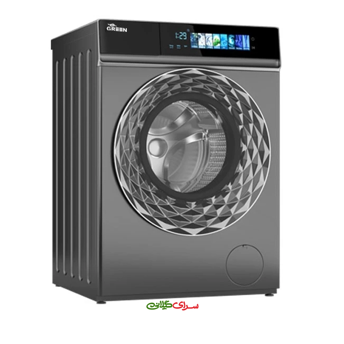 ماشین لباسشویی 9 کیلو گرمی DIRECT DRIVE سیلور گرین مدل GWM90DDA-W