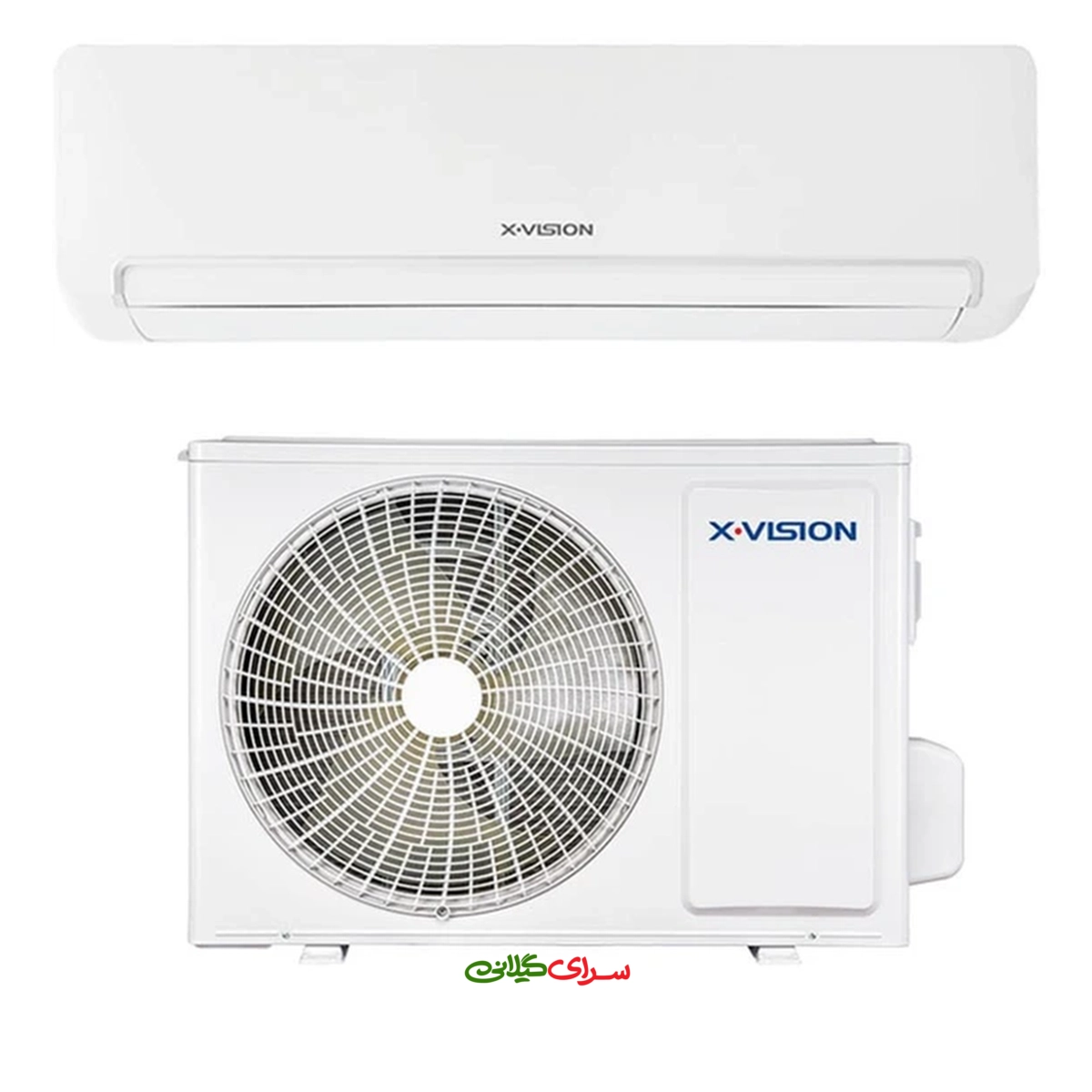 کولر گازی اسپلیت 18000 ایکس ویژن مدل XAC 18CHSA-HCT1
