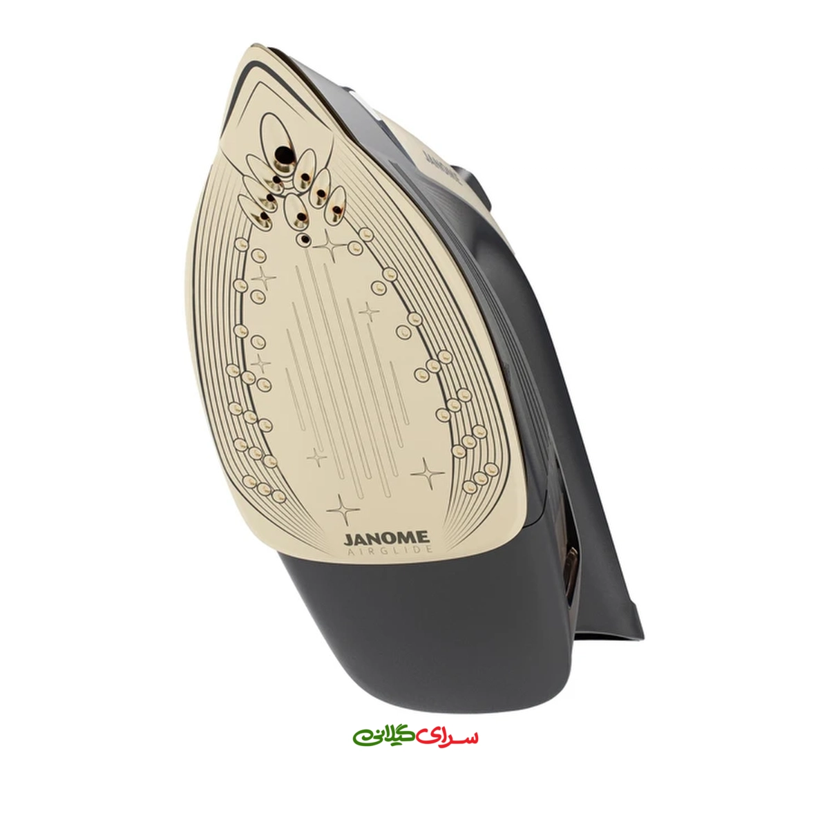 اتو بخار گر 1600 وات کفی AIRGLIDE بژ مشکی ژانومه مدل GH3550