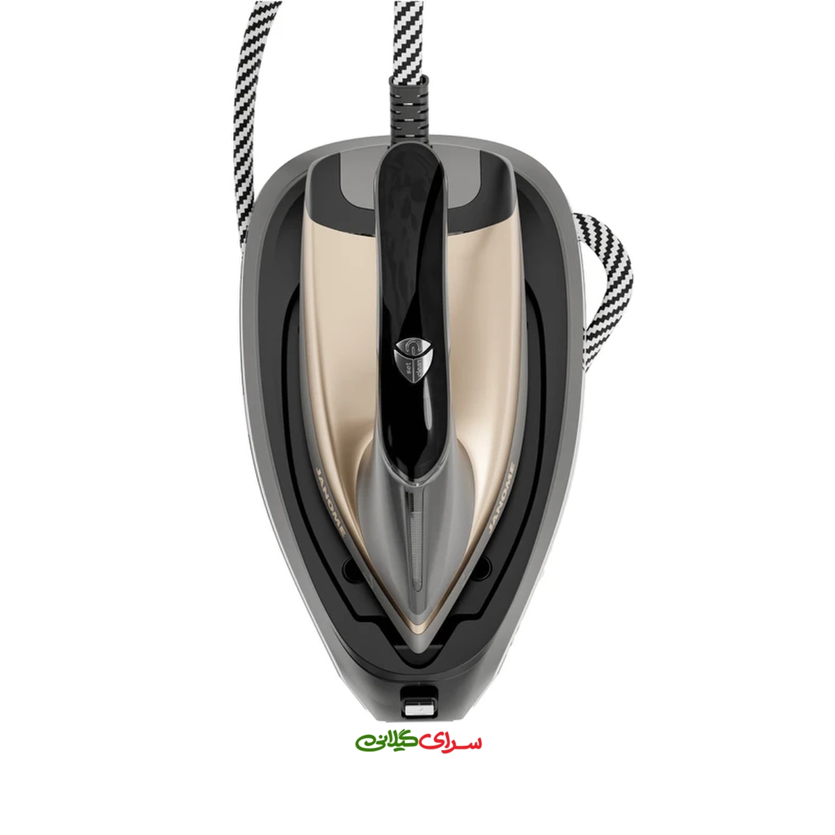 اتو بخار مخزن دار 2200 وات کفی AIRGLIDE بژ مشکی ژانومه مدل SE2550