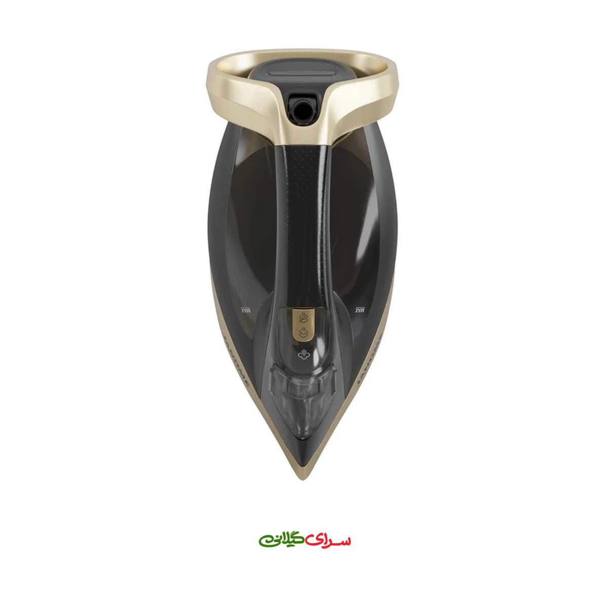 اتو بخار 2600 وات کفی AIRGLIDE بژ مشکی ژانومه مدل ID1050